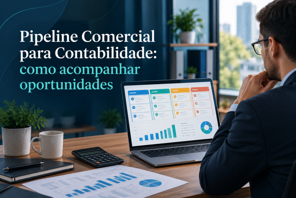 Pipeline Comercial para Contabilidade: como acompanhar oportunidades