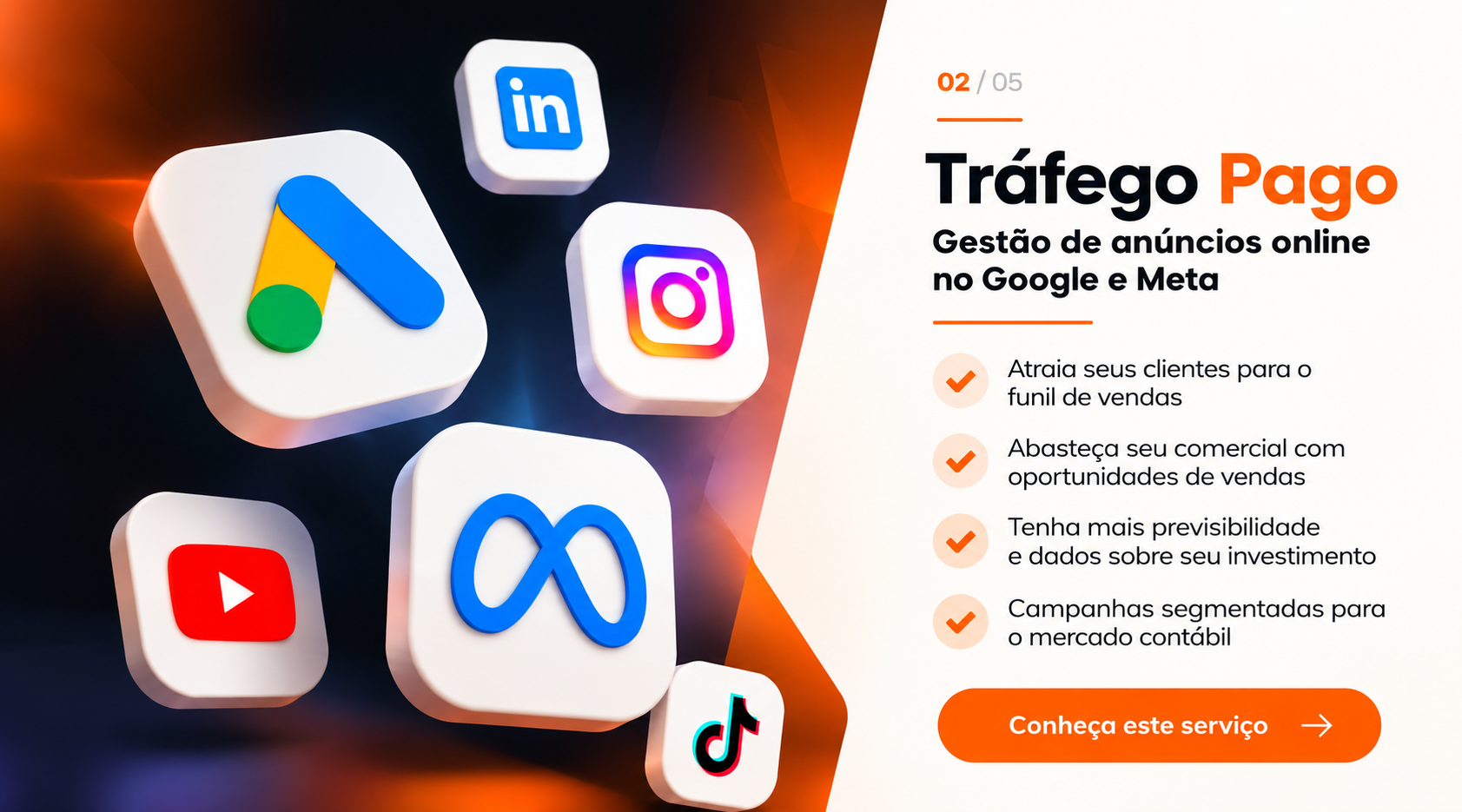 Tráfego Pago - Google e Meta
